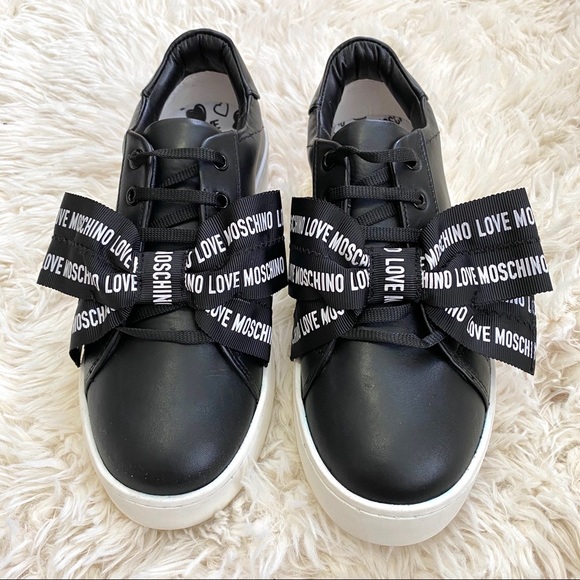 love moschino heart sneakers